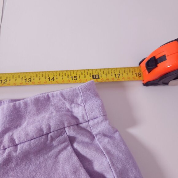 Old Navy Womens Extra High Rise Taylor Wide Leg Pants Large Linen Blend Trouser - Picture 4 of 15